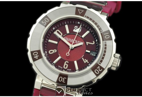 SW01003 Octea Sports Ladies SS/RU Maroon ..OEM Overuns !!!