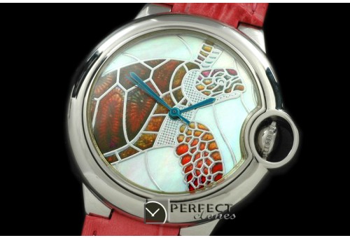 CARBA00551 Ballon Bleu de Cartier Mid Porcelian SS/LE "Turtle" S