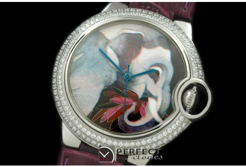 CARBA00552 Ballon Bleu de Cartier Mid Porcelian SS/LE "Elephant"