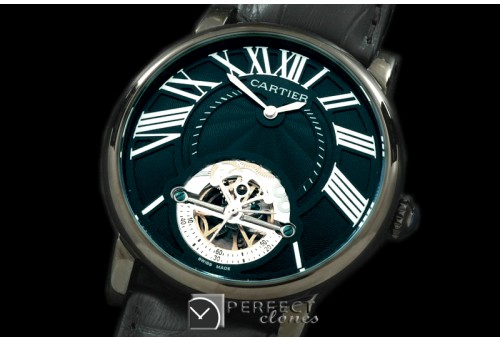CARDC10062 Ronde de Cartier Tourbillon PVD/LE Black Asian 2813