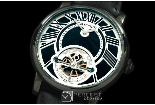 CARDC10067 Ronde de Cartier Tourbillon PVD/LE Black Asian 2813