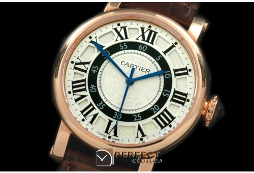 CARDC01006 Ronde De Cartier Automatic RG/LE White Asian 2824