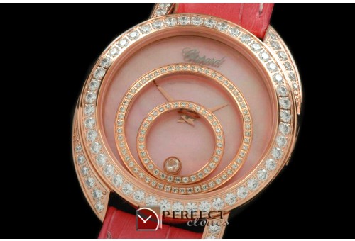 CPHS10014 Happy Spirit RG/Diam/LE Pink Swiss Quartz