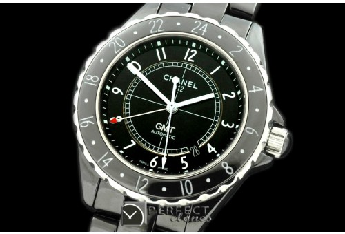 CHA-GMT-102 Oversize J12 GMT White Ceramic Asia Eta 2836