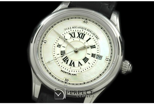MBMH10001 Mechanique Horlogere Auto SS/LE White Asian Eta 2824
