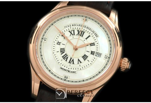 MBMH10006 Mechanique Horlogere Auto RG/LE White Asian Eta 2824