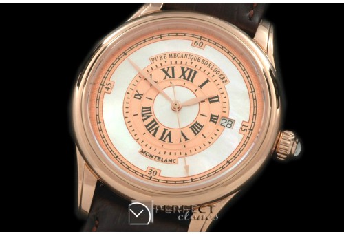 MBMH10009 Mechanique Horlogere Auto RG/LE White/RG Asian Eta 282