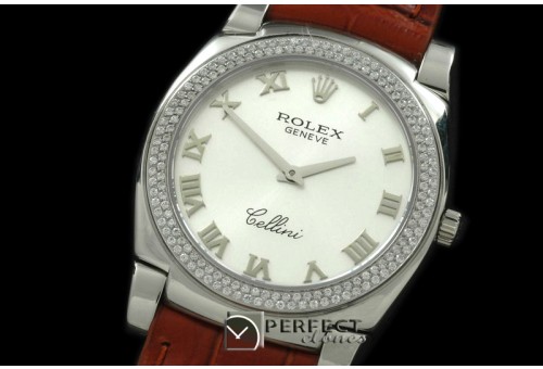 RLC00102D Cellini SS/LE Silver Swiss Quartz