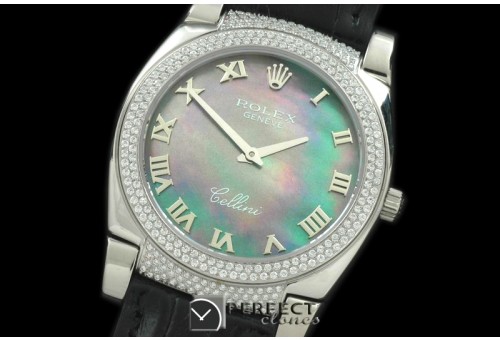 RLCL00106DX Ladies Cellini SS/LE/Diam MultiTone Swiss Quartz
