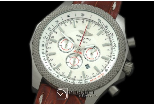 BLBB30001L Bentley Barnato Chrono SS/LE White Jap OS2Qtz