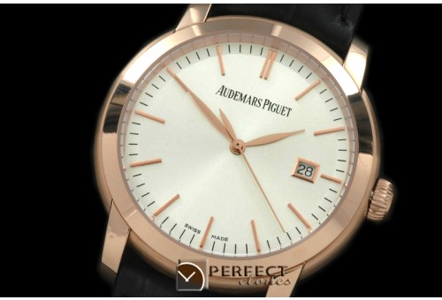 APJA00106 Jules Audemars Classic Auto RG White Eta 2824-2