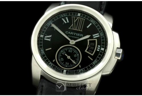 CARCC00102L Calibre de Cartier SS/LE Black A2836