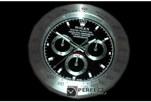 RLDC10001 Dealer Clock Daytona Style Swiss Quartz