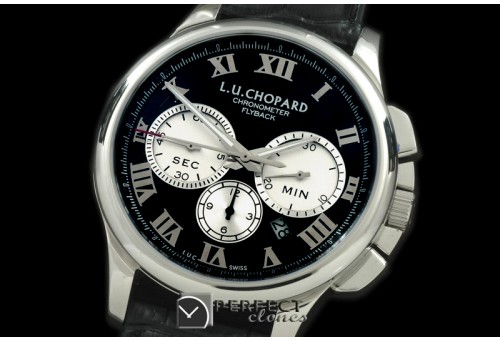 CPLUC10032 LUC Chronograph SS/LE Black Asia 2813