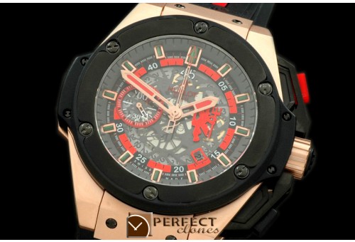 HBKP01034 King Power Red Devil RG/PVD/RU Skeleton Asian 7750