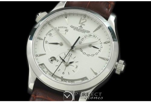 JL00106 Master Reserve/Duo Time SS/LE White Asian 23 Auto