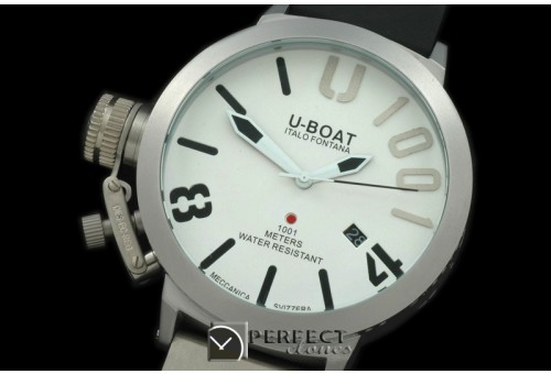 UB1001-001 Classico U1001 SS/RU Wht/Blk Asian 2813 21J
