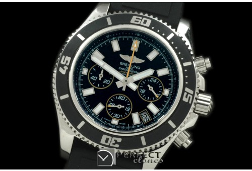 BLSF01025 Superocean Abyss Chrono SS/RU Black/Yellow Jap OS2Qt
