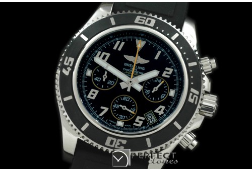 BLSF0103Superocean Abyss Chrono SS/RU Black/Ylw Jap Num OS2Q