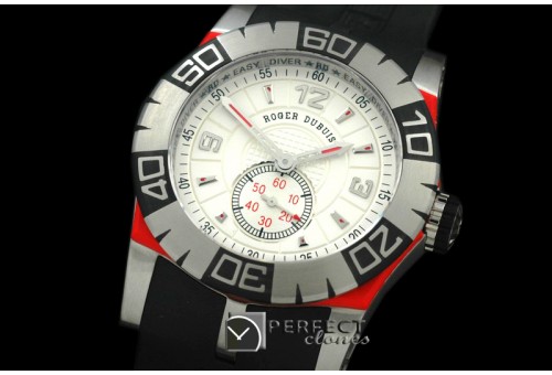 RD00007 Easy Diver Automatic SS/RU White