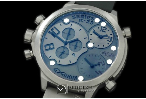 WLD10002 K29 Triple Side Time SS/RU Grey 3 x Jap Qtz