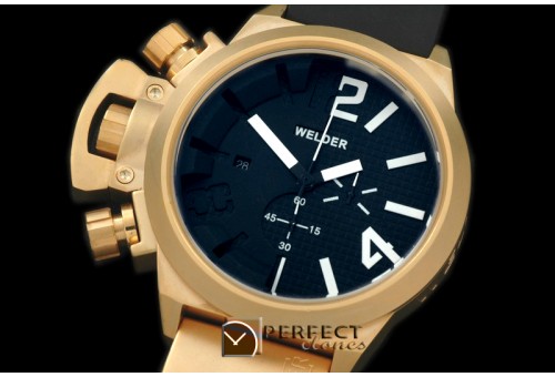 WLD40051 K24 Chronograph PVD/RU Black/Black Jap Qtz