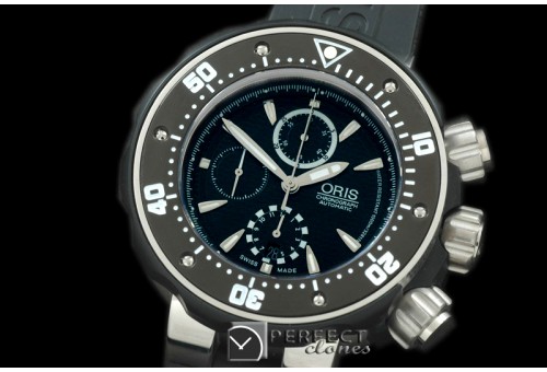 OR00101 ProDiver Chrono SS/RU Black Asia 7750