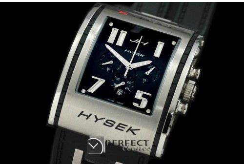 HY01002 X Ray Chronograph SS/RU Black Jap Quartz
