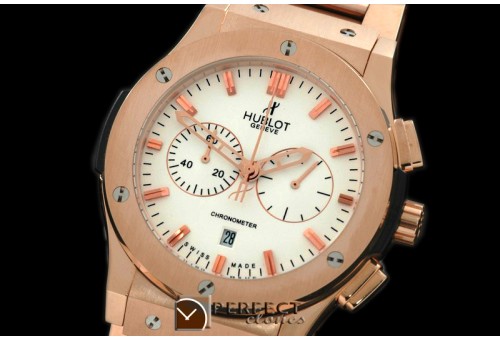 HBFSC10011A Classic Fusion Chrono RG/RG White Jap Quartz