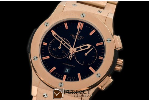 HBFSC10012A Classic Fusion Chrono RG/RG Black Jap Quartz