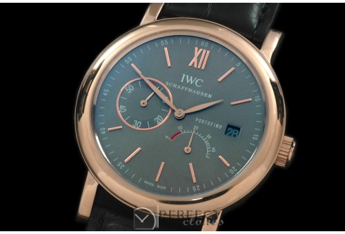 IWPT00107 Portofino Power Reserve RG/LE Grey Asia SG 35J