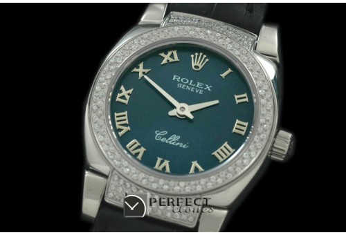RLCM00109DL Ladies Mini Cellini SS/LE Blue Roman Swiss Quartz