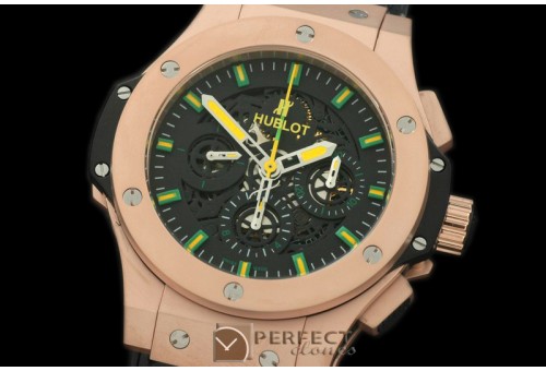 HAB10018 Aero Bang Niemeyer RG/LE Blk Skeleton A-7750