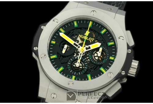 HAB10017 Aero Bang Niemeyer SS/LE Blk Skeleton A-7750