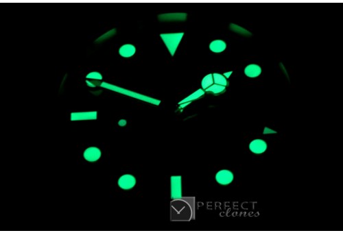 RLDC20004 Dealer Clock GMT Style Blue/Red Swiss Quartz