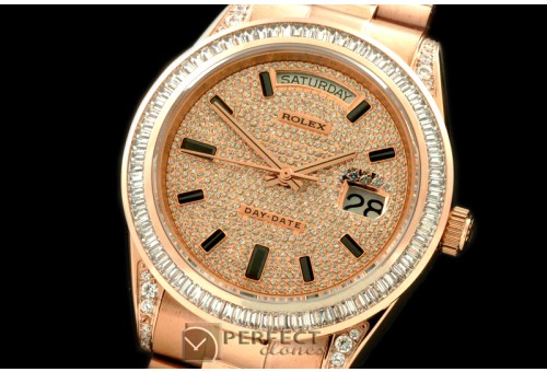R41DDR90006 RG Pres SQ-Diam Bez Diam/Ruby Dial Swiss Eta 2836