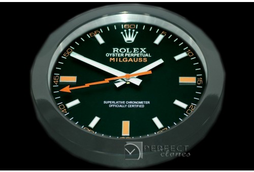 RLDC30004 Dealer Clock Milgauss Style Black Jap Quartz