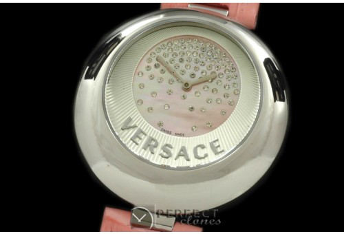 VE01002 Perpertuelle Ladies SS/LE MOP Pink Swiss Quartz
