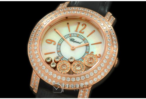 CPHS00111 Happy Sports Ladies RG/LE White Swiss Quartz