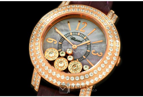 CPHS00114 Happy Sports Ladies RG/LE M-White Swiss Quartz