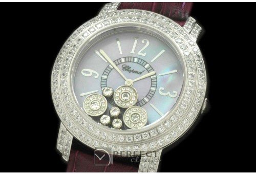CPHS00104 Happy Sports Ladies SS/LE M-White Swiss Quartz