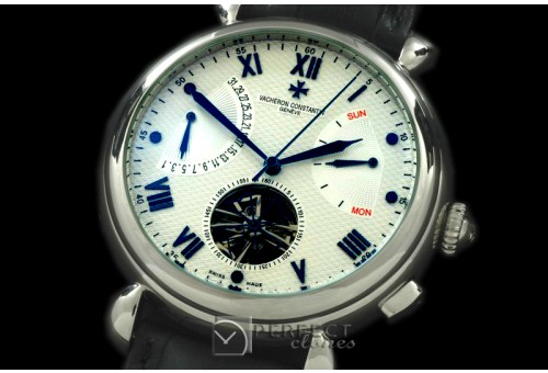 VC00152 Matle Calender/Reserve Tourbillon SS/LE White Asian Auto