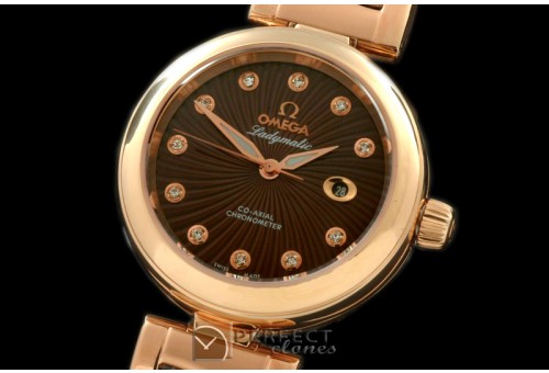OMDEL00034 Deville Ladymatic RG/RG Brown S-2671