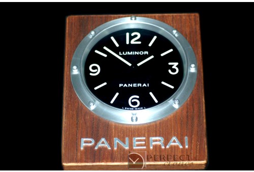 PNC25501 Teakwood Wall Clock Pam 255 Swiss Quartz