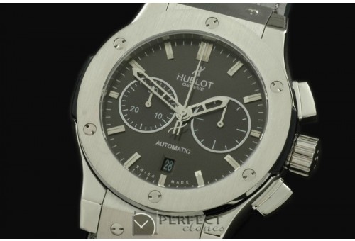 HBFSC00102 Classic Fusion Chrono V2 SS/LE Grey A-775Sec@3