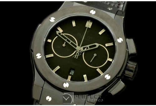 HBFSC00121 Classic Fusion Chrono V2 PVD/LE All Blk A-775Sec@3