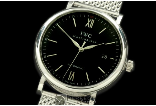IWPT00993S Portofino Automatic SS/ME Black Asia 2892