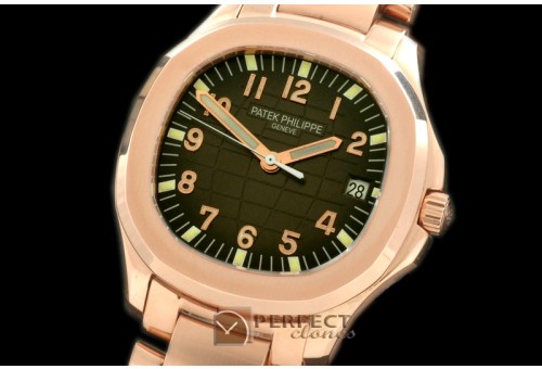 PPAQ01136S Aquanaut Jumbo V3 Auto RG/RG Black Asian 4813 28800