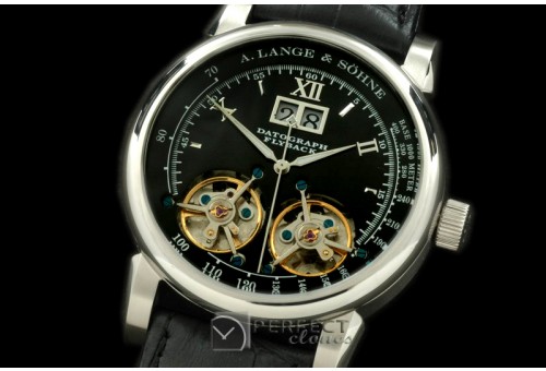 AL00132 Duo Tourbillon/Big Date SS/LE Black Asian 2813