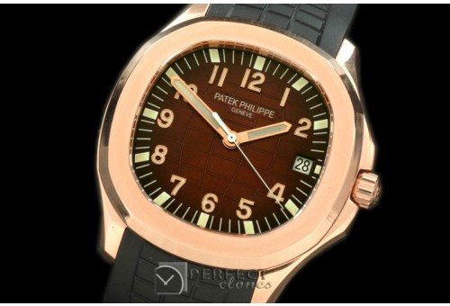 PPAQ01037R Aquanaut Jumbo V3 Auto RG/RU Brown Miyota 9015